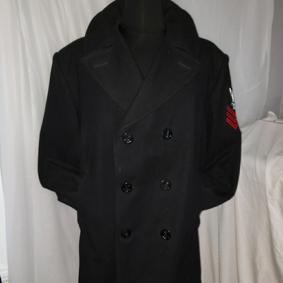navy issued peacoat